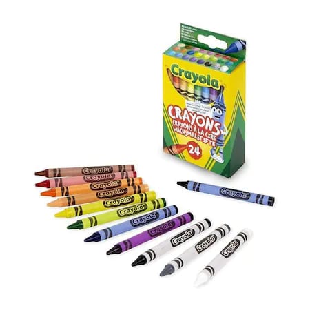 Crayola 24 creioane cerate