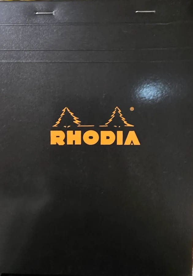 Carnet A5 Rhodia Negru