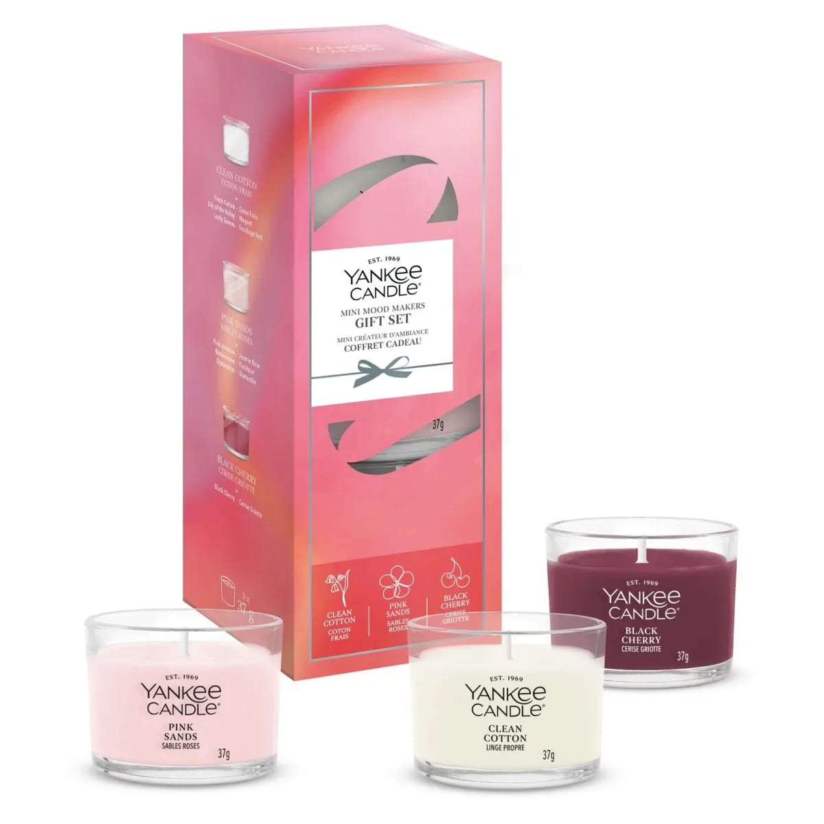 Yankee Candle set cadou 3 mini 37 g